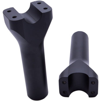 TRASK 0602-0823 TM-8602-6RC Assault Handlebar Risers - 6" - Black