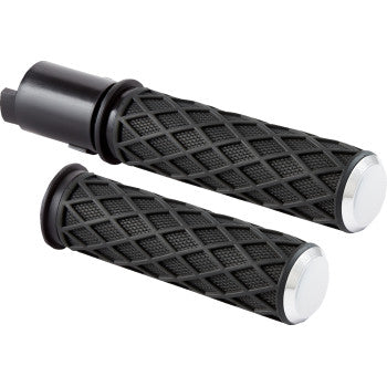 ARLEN NESS 0630-3259 500-059 Diamond Grips - TBW - Chrome