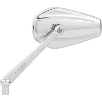 ARLEN NESS 0640-1393 13-157 Mini Stocker Forged Mirror - Side View - Hexagon - Chrome - Left