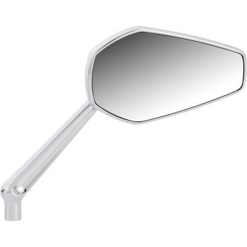 ARLEN NESS 0640-1395 13-159 Mini Stocker Forged Mirror - Side View - Hexagon - Chrome - Right