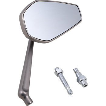 ARLEN NESS 0640-1445 13-169 Mini Stocker Mirror - Side View - Oval - Titanium - Right
