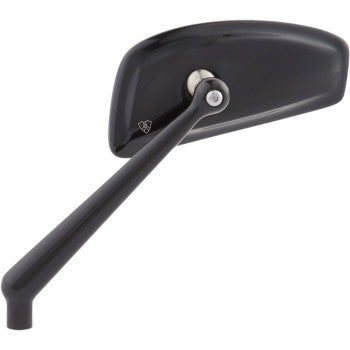 ARLEN NESS 0640-1458 510-004 Tearchop Mirror Mirror - Side View - Teardrop - Black - Left