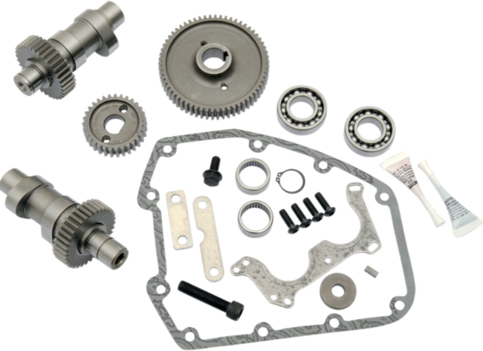 S&S Cycle 0925-0540 330-0017509G Camshaft Kit - 509G Gear Drive - Twin Cam - 99-06