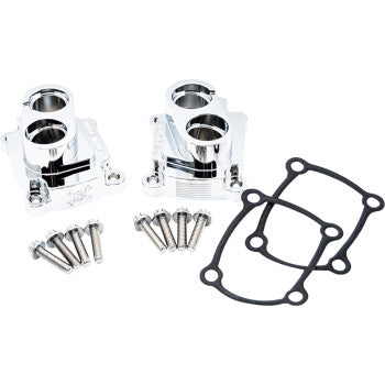 FEULING PARTS 0940-2241 9195 Lifter Block Covers - Chrome - '17-'25 M8