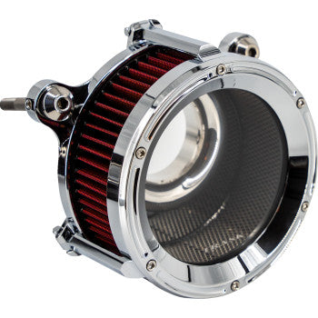 TRASK 1010-2151 TM-1023CH Assault Charge High-Flow Air Cleaner - Chrome