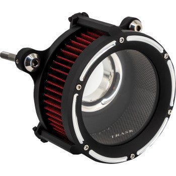 TRASK 1010-2152 TM-1023RC Assault Charge High-Flow Air Cleaner - Black