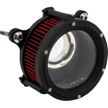 TRASK 1010-2268 TM-1023BK Assault Charge High-Flow Air Cleaner - Flat Black