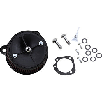 S&S CYCLE 1010-2753 170-0302E Super Stock™ Stealth Air Cleaner Kit - Black