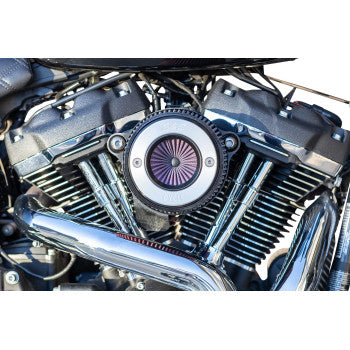 S&S CYCLE 1010-2958 170-0714A Air Stinger Stealth Air Cleaner Kit - Chrome Ring