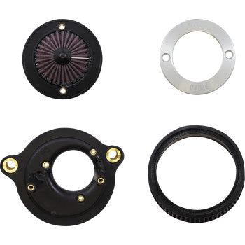 S&S CYCLE 1010-2958 170-0714A Air Stinger Stealth Air Cleaner Kit - Chrome Ring