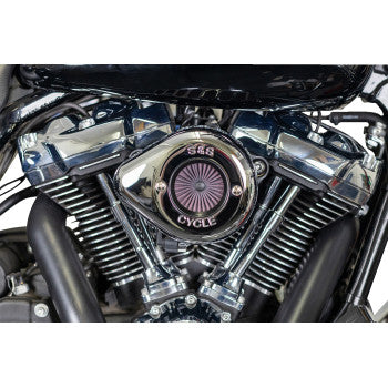 S&S CYCLE 1010-2961 170-0717A Air Stinger Stealth Air Cleaner Kit - Chrome