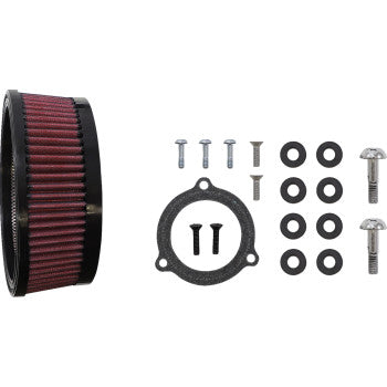 S&S CYCLE 1010-2964 170-0720A Air Stinger Stealth Air Cleaner Kit - Black
