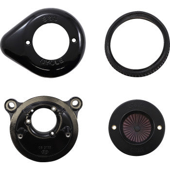 S&S CYCLE 1010-2966 170-0722A Air Stinger Stealth Air Cleaner Kit - Black