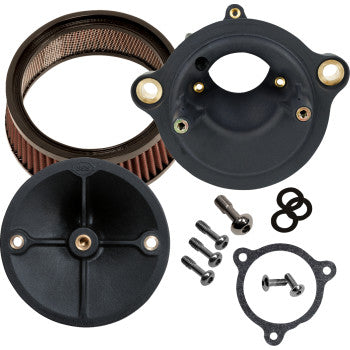 S&S CYCLE 1010-3201 170-0803 Super Stock™ Stealth Air Cleaner Kit - No Cover - M8 Touring