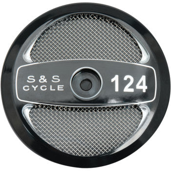 S&S CYCLE 1014-0245 170-0321 Stealth Air Cleaner Cover - Black - 124"
