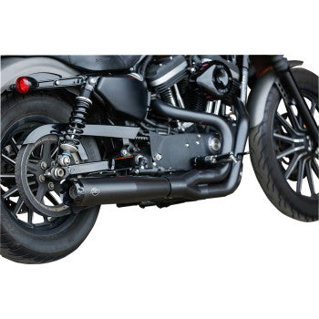 S&S CYCLE 1800-2477 550-0951 SuperStreet 2:1 Exhaust System - '07-'13 XL