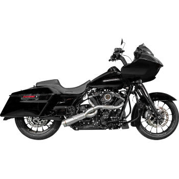 TRASK 1800-2496 TM-5110 2-into-1 Big Sexy Exhaust System - Brushed Stainless Steel