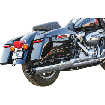 S&S CYCLE 1800-2731 550-0758 2-into-1 Sidewinder Exhaust System - 50-State - Chrome - M8 Touring