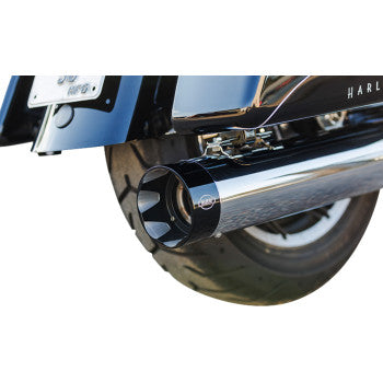 S&S CYCLE 1800-2731 550-0758 2-into-1 Sidewinder Exhaust System - 50-State - Chrome - M8 Touring