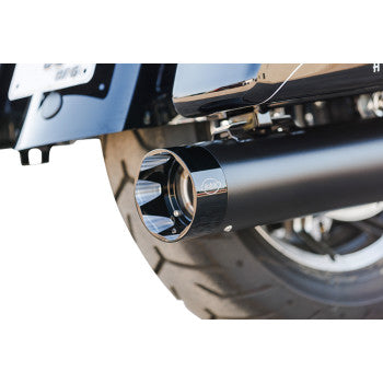 S&S CYCLE 1800-2732 550-0759 2-into-1 Sidewinder Exhaust System - 50-State - Black - M8 Touring