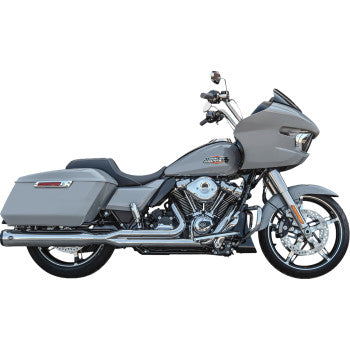 S&S CYCLE 1800-2758 550-1168 2-into-1 GNX Exhaust System - Race Only - Chrome - Touring