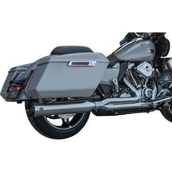 S&S CYCLE 1800-2758 550-1168 2-into-1 GNX Exhaust System - Race Only - Chrome - Touring