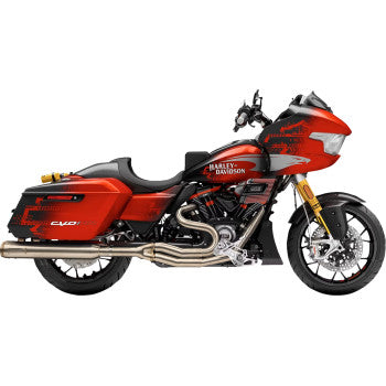 BASSANI XHAUST 1800-2779 1F78SS 2-into-1 High Horsepower Exhaust System - Stainless Steel - M8