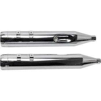 S&S CYCLE 1801-0846 550-0620 4-1/2" MK45 Performance Mufflers - Chrome with Chrome Thruster