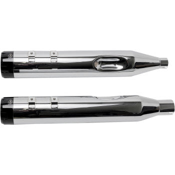 S&S CYCLE 1801-1075 550-0664 4-1/2" MK45 Performance Mufflers — Thruster - Black Thruster