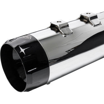 S&S CYCLE 1801-1075 550-0664 4-1/2" MK45 Performance Mufflers — Thruster - Black Thruster