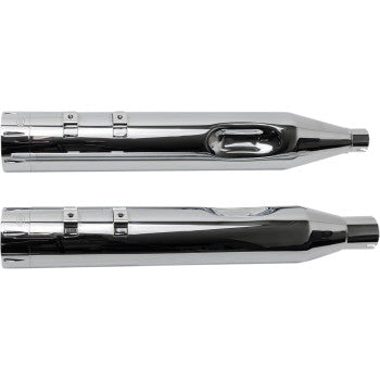 S&S CYCLE 1801-1078 550-0669 4-1/2" MK45 Performance Mufflers - Chrome Tracer
