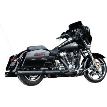 S&S CYCLE 1801-1462 550-0990 GNX Slip-On Mufflers - 4.5" - Black