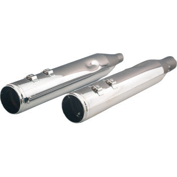 KHROME WERKS 1801-1825 202935 4-1/2" HP-Plus® Slip-On Mufflers with Race Tip - Chrome - M8