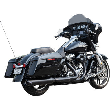 S&S CYCLE 1801-1849 550-1141 2-into-1 Swindler Exhaust Conversion Kit - 4-1/2" - Black - M8 Touring