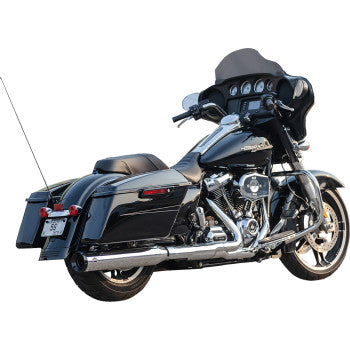 S&S CYCLE 1801-1850 550-1142 2-into-1 Swindler Exhaust Conversion Kit - 4-1/2" - Chrome - M8 Touring