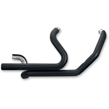 S&S CYCLE 1802-0389 550-0142A Power Tune® Dual Headers - Black Ceramic