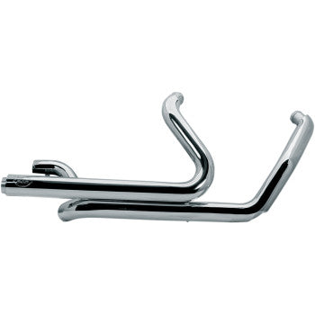 S&S CYCLE 1802-0390 550-0704 Power Tune® Dual Headers - Chrome