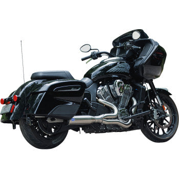 S&S CYCLE 1810-3175 550-1083 2-into-1 Qualifier Exhaust System 2-into-1 Qualifier Exhaust System - 50-State - Brushed - Stainless Steel