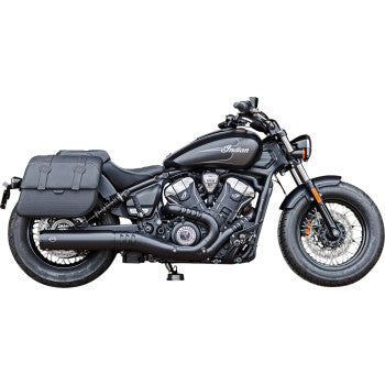 S&S CYCLE 1811-4677 550-1121 Grand National Slip-On Mufflers - Black - 50-State