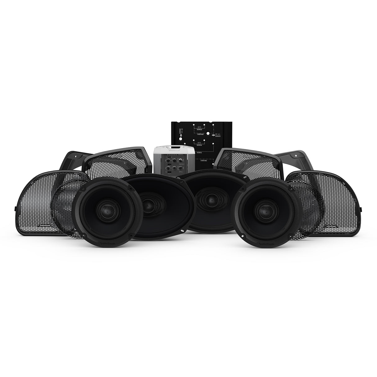 2014+ Harley-Davidson® Road Glide® & Street Glide® 4 Speaker & Amp Kit
