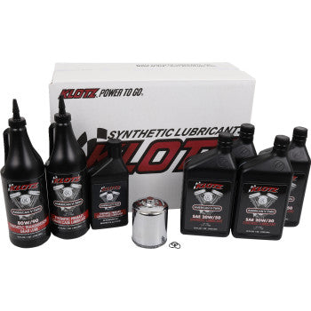 KLOTZ OIL 3601-0846 KH-100 Premium Oil Change Kit - Twin Cam/M8