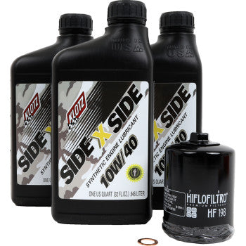 KLOTZ OIL 3601-0923 KU-110 Side-by-Side Oil Change Kit - Polaris - 10W/40