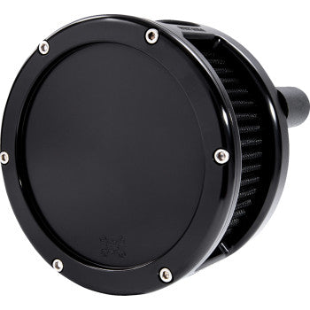 FEULING PARTS 1010-3155 5533 BA Series Air Cleaner Kit - Black Anodized - Black Filter