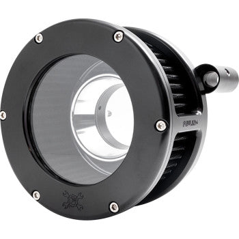 FEULING PARTS 1010-3330 5554 BA Air Cleaner Kit - Black/Clear with Black Filter - '08-'16 Touring TBW