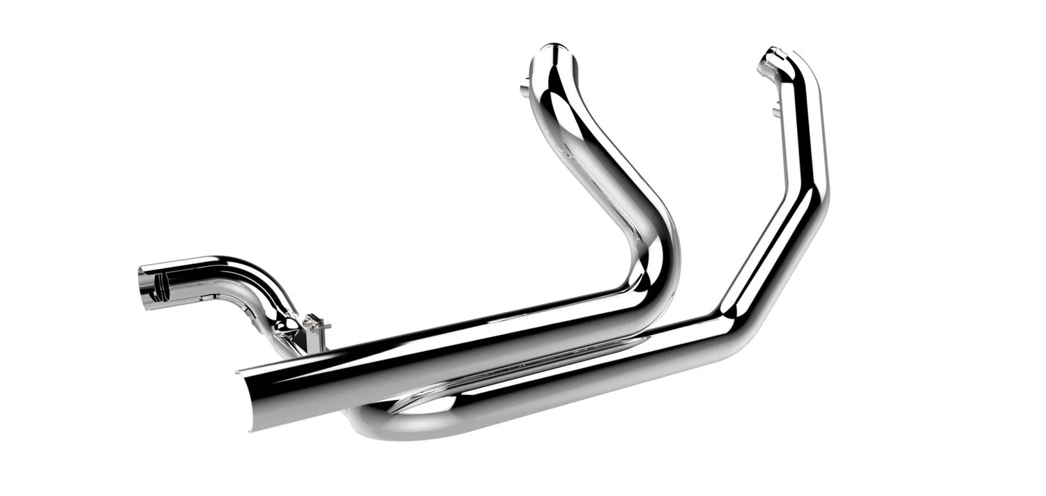 Khrome Werks - Aggressor 2-into-2 Crossover Headers with Heat Shields - 200670 1802-0327