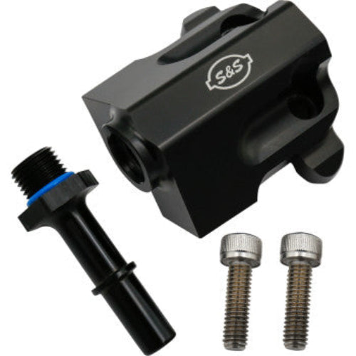 S&S Cycle 1022-0295 160-0280 - Replacement Fuel Rail Kit - Black - M8 Touring