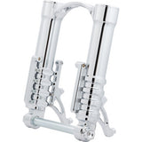 ARLEN NESS 0403-0176 120-012 Method No Flex Inverted Fork Legs - 49 mm - Chrome - For Custom Radial Mount Brake Caliper