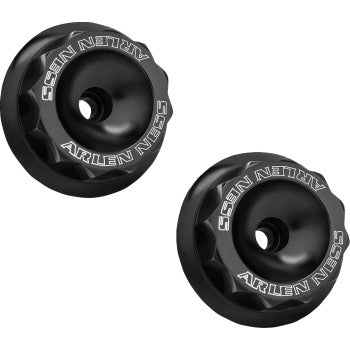 ARLEN NESS 0412-0665 120-040 Fork Nut Cover - Black