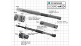 LEGEND SUSPENSION 0414-0597 0414-0597 AXEO Performance Front Suspension - 41 mm - +2"