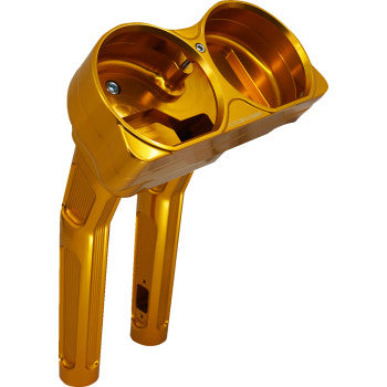 ARLEN NESS 0602-1484 520-046 Method Kickback Handlebar Riser - 10" - Gold
